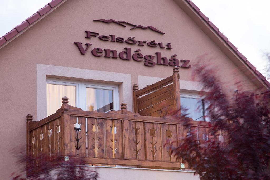 Felsoreti Vendeghaz Demjén Exteriér fotografie